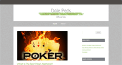 Desktop Screenshot of dalepeck.com